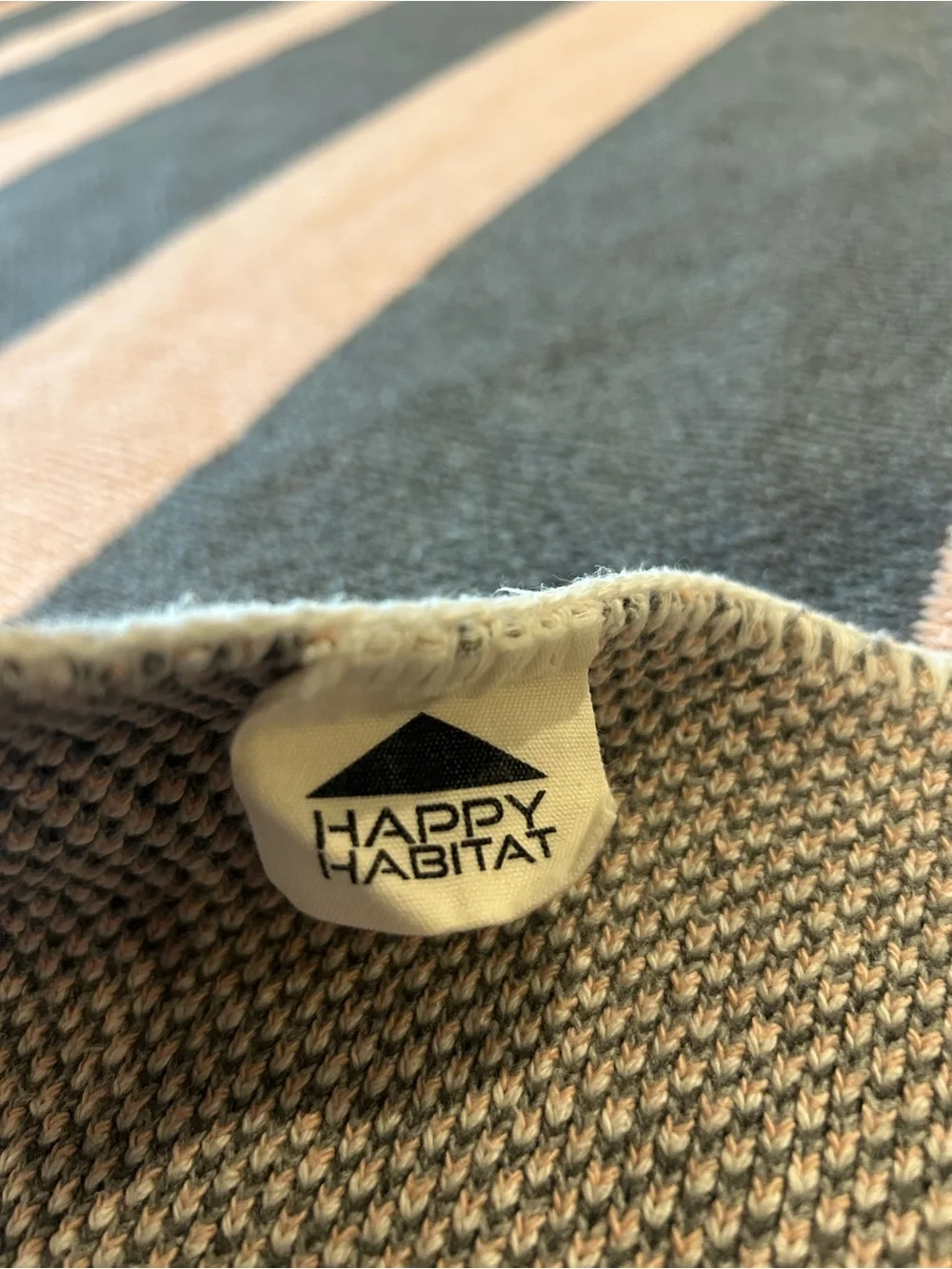 Happy Habitat Layers Blanket, Soft Pink & Grey